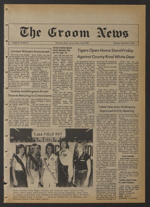 Primary view of object titled 'The Groom News (Groom, Tex.), Vol. 56, No. 26, Ed. 1 Thursday, September 10, 1981'.