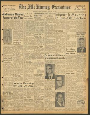 Primary view of object titled 'The McKinney Examiner (McKinney, Tex.), Vol. 76, No. 18, Ed. 1 Thursday, January 25, 1962'.