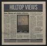 Newspaper: Hilltop Views (Austin, Tex.), Vol. 34, No. 4, Ed. 1 Wednesday, Octobe…