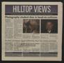 Newspaper: Hilltop Views (Austin, Tex.), Vol. 34, No. 8, Ed. 1 Wednesday, Octobe…