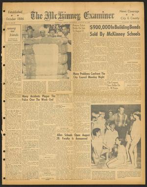 Primary view of object titled 'The McKinney Examiner (McKinney, Tex.), Vol. 81, No. 47, Ed. 1 Thursday, August 10, 1967'.