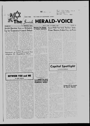 Primary view of object titled 'The Jewish Herald-Voice (Houston, Tex.), Vol. 59, No. 16, Ed. 1 Thursday, July 9, 1964'.