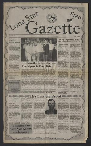 Primary view of object titled 'Lone Star Gazette (Dublin, Tex.), Vol. 2, No. 17, Ed. 1 Saturday, May 5, 2001'.