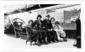 Primary view of [Col. Hugh B. Moore and ladies on board a ship]