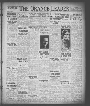 Primary view of object titled 'The Orange Leader (Orange, Tex.), Vol. 14, No. 228, Ed. 1 Wednesday, March 21, 1928'.