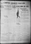 Primary view of Corpus Christi Caller and Daily Herald (Corpus Christi, Tex.), Vol. 18, No. 112, Ed. 1, Thursday, April 13, 1916