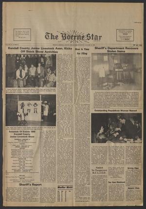 Primary view of object titled 'The Boerne Star (Boerne, Tex.), Vol. 76, No. 2, Ed. 1 Thursday, January 10, 1980'.