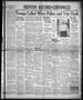 Newspaper: Denton Record-Chronicle (Denton, Tex.), Vol. 31, No. 299, Ed. 1 Thurs…