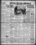 Primary view of Denton Record-Chronicle (Denton, Tex.), Vol. 32, No. 310, Ed. 1 Thursday, August 10, 1933
