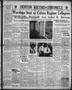 Newspaper: Denton Record-Chronicle (Denton, Tex.), Vol. 33, No. 19, Ed. 1 Tuesda…