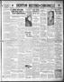 Newspaper: Denton Record-Chronicle (Denton, Tex.), Vol. 33, No. 130, Ed. 1 Frida…