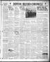 Newspaper: Denton Record-Chronicle (Denton, Tex.), Vol. 33, No. 237, Ed. 1 Thurs…