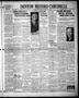 Newspaper: Denton Record-Chronicle (Denton, Tex.), Vol. 34, No. 279, Ed. 1 Frida…