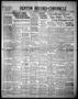 Newspaper: Denton Record-Chronicle (Denton, Tex.), Vol. 35, No. 16, Ed. 1 Monday…