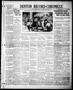 Newspaper: Denton Record-Chronicle (Denton, Tex.), Vol. 35, No. 24, Ed. 1 Wednes…