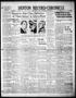 Newspaper: Denton Record-Chronicle (Denton, Tex.), Vol. 49, No. 28, Ed. 1 Monday…