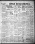 Newspaper: Denton Record-Chronicle (Denton, Tex.), Vol. 35, No. 103, Ed. 1 Thurs…