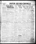 Newspaper: Denton Record-Chronicle (Denton, Tex.), Vol. 36, No. 11, Ed. 1 Thursd…