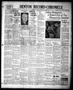 Newspaper: Denton Record-Chronicle (Denton, Tex.), Vol. 37, No. 61, Ed. 1 Monday…