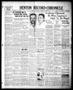 Newspaper: Denton Record-Chronicle (Denton, Tex.), Vol. 37, No. 109, Ed. 1 Monda…