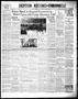 Newspaper: Denton Record-Chronicle (Denton, Tex.), Vol. 37, No. 181, Ed. 1 Monda…