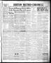 Newspaper: Denton Record-Chronicle (Denton, Tex.), Vol. 37, No. 208, Ed. 1 Thurs…
