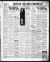 Newspaper: Denton Record-Chronicle (Denton, Tex.), Vol. 37, No. 224, Ed. 1 Tuesd…