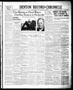 Newspaper: Denton Record-Chronicle (Denton, Tex.), Vol. 37, No. 262, Ed. 1 Thurs…