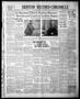 Newspaper: Denton Record-Chronicle (Denton, Tex.), Vol. 38, No. 26, Ed. 1 Wednes…