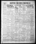 Newspaper: Denton Record-Chronicle (Denton, Tex.), Vol. 38, No. 85, Ed. 1 Tuesda…