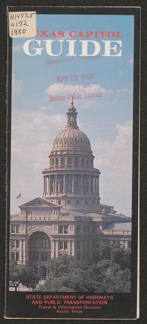 Primary view of object titled 'Texas Capitol Guide: 1980'.