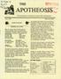 Journal/Magazine/Newsletter: The Apotheosis, Fall 1992