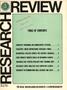 Journal/Magazine/Newsletter: Research Review, Volume 2, Number 2, Winter 1975