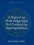 Primary view of A Report on State Programs Not Funded by Appropriations