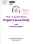 Primary view of Texas School and Appraisal Districts' Property Value Study: Preliminary Report, 2005