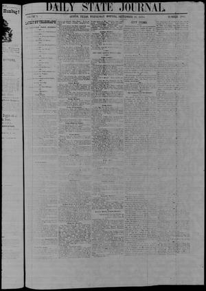 Primary view of object titled 'Daily State Journal. (Austin, Tex.), Vol. 1, No. 200, Ed. 1 Wednesday, September 21, 1870'.
