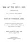 Primary view of The War of the Rebellion: A Compilation of the Official Records of the Union And Confederate Armies. Series 1, Volume 24, In Three Parts. Part 2, Reports.