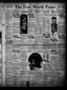 Newspaper: The Fort Worth Press (Fort Worth, Tex.), Vol. 2, No. 177, Ed. 1 Thurs…