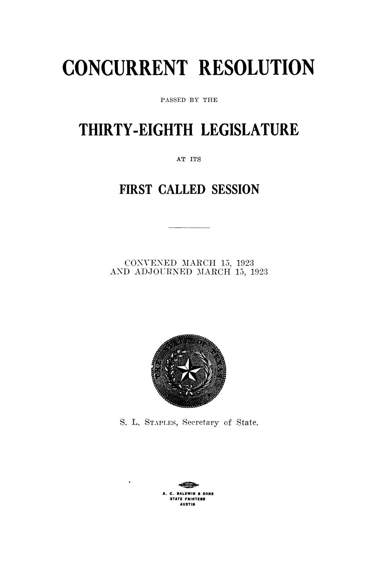 The Laws of Texas, 1923-1925 [Volume 22]
                                                
                                                    [Sequence #]: 391 of 1648
                                                
