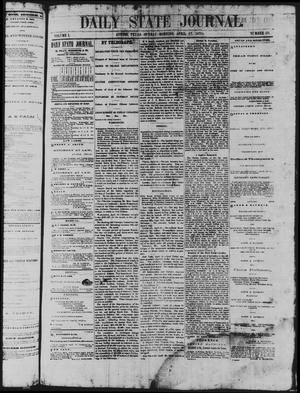 Primary view of object titled 'Daily State Journal. (Austin, Tex.), Vol. 1, No. 68, Ed. 1 Sunday, April 17, 1870'.