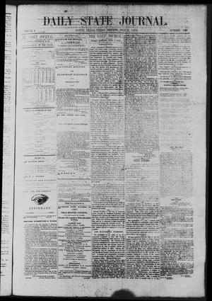 Primary view of object titled 'Daily State Journal. (Austin, Tex.), Vol. 1, No. 137, Ed. 1 Friday, July 8, 1870'.