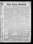 Primary view of West Texas Reporter (Graham, Tex.), Vol. 3, No. 36, Ed. 1 Friday, June 4, 1915