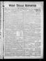 Primary view of West Texas Reporter (Graham, Tex.), Vol. 3, No. 39, Ed. 1 Friday, June 25, 1915