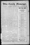 Newspaper: Wise County Messenger. (Decatur, Tex.), Vol. 25, No. 41, Ed. 1 Friday…