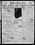 Newspaper: Wichita Daily Times (Wichita Falls, Tex.), Vol. 16, No. 38, Ed. 1 Tue…