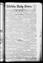 Primary view of Wichita Daily Times. (Wichita Falls, Tex.), Vol. 1, No. 84, Ed. 1 Monday, August 19, 1907