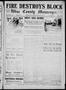 Newspaper: Wise County Messenger. (Decatur, Tex.), Vol. 38, No. 6, Ed. 1 Friday,…