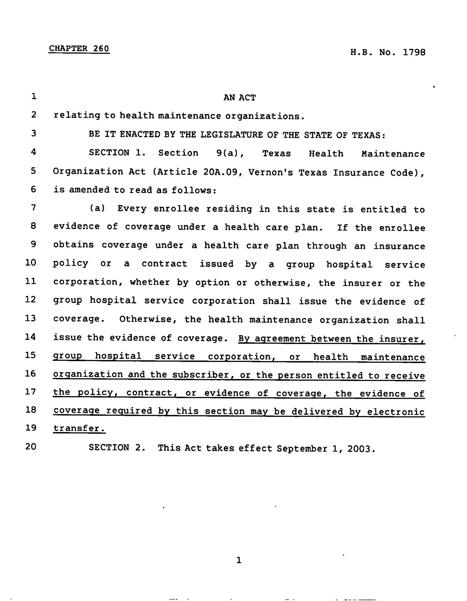 78th Texas Legislature, Regular Session, House Bill 1798, Chapter 260
                                                
                                                    [Sequence #]: 1 of 2
                                                