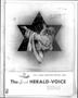 Newspaper: The Jewish Herald-Voice (Houston, Tex.), Vol. 55, No. 26, Ed. 1 Thurs…