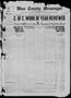 Thumbnail image of item number 1 in: 'Wise County Messenger (Decatur, Tex.), Vol. 47, No. 53, Ed. 1 Friday, December 31, 1926'.